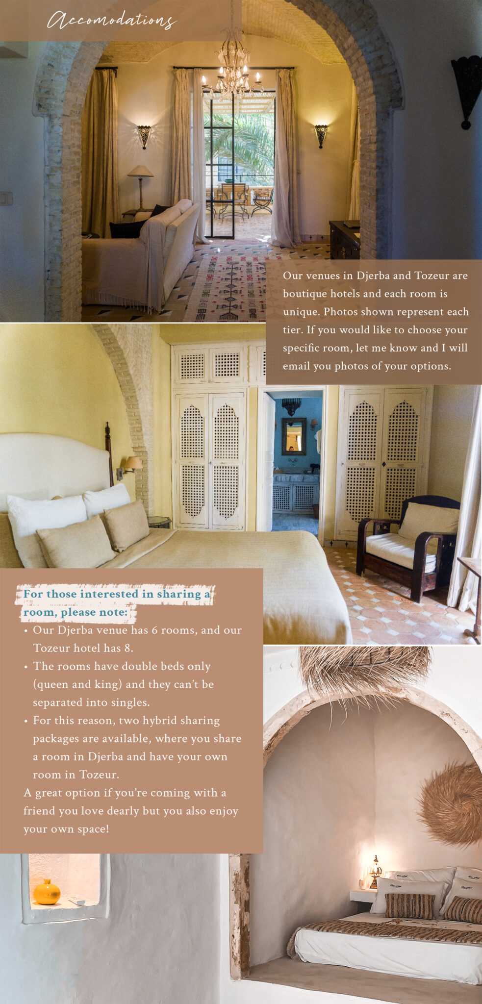 Tunisia accommodations