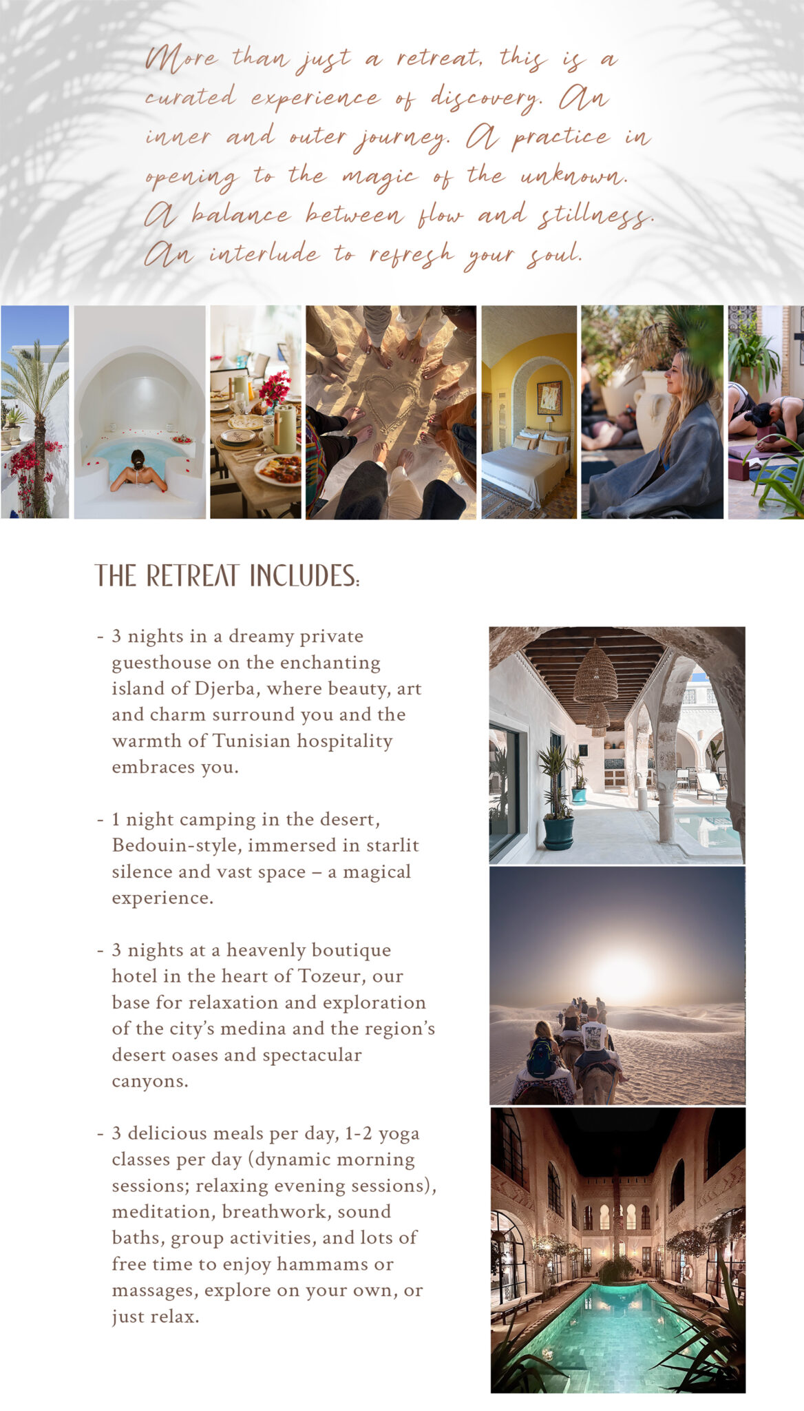 Tunisia retreat
